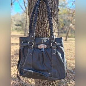 Elegant Black Tote Bag